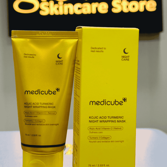 medicube KOJIC ACID TURMERIC GOLD WRAPPING MASK