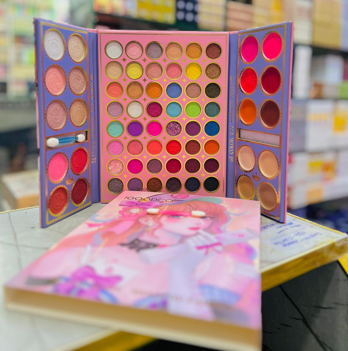Igoodco 68-color All-in-One Makeup Palette