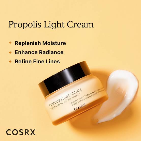 COSRX Propolis Light Cream 65ml – Lightweight Glow